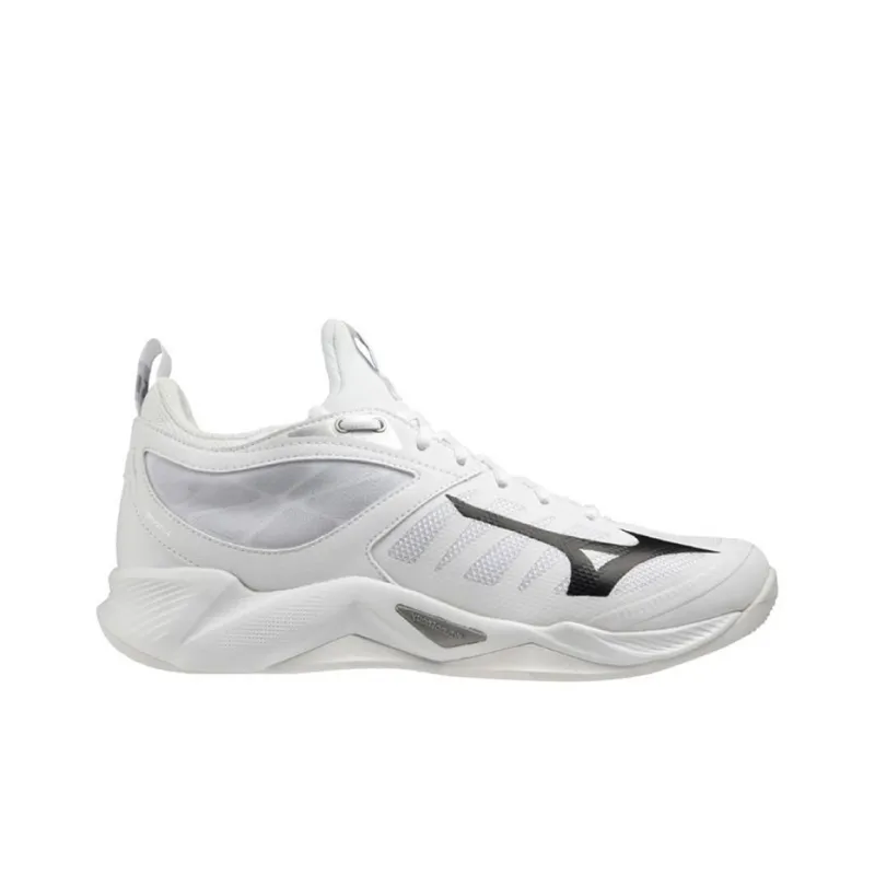 Mizuno Wave Dimension 'White Black'-1