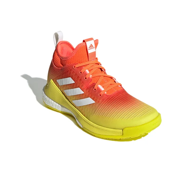 Crazyflight Women's Adidas Mid 'Solar Red Acid Yellow' Women's-2