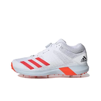 Adidas Adipower Vector Mid 20 Wear-Resistant Low-Top Training Shoes Men's White Red