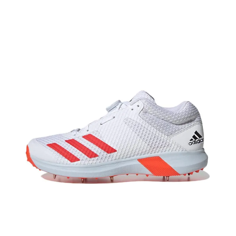 Adidas Adipower Vector Mid 20 Wear-Resistant Low-Top Training Shoes Men's White Red-0
