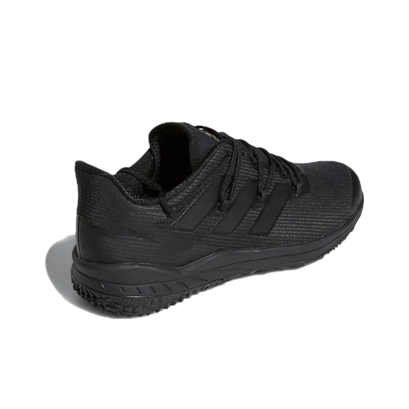 Adidas Afterburner 8 8 Turf Wear-Resistant Low-Top Training Shoes Men's Black-3