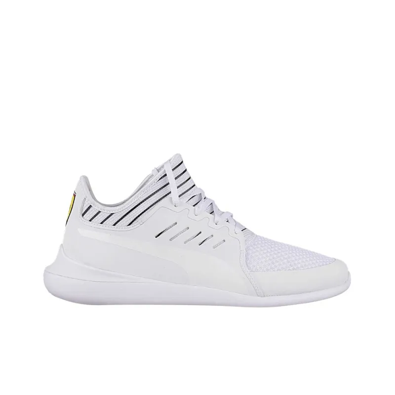 PUMA Ferrari Evo Cat Mace Low Top Running Shoes White-1