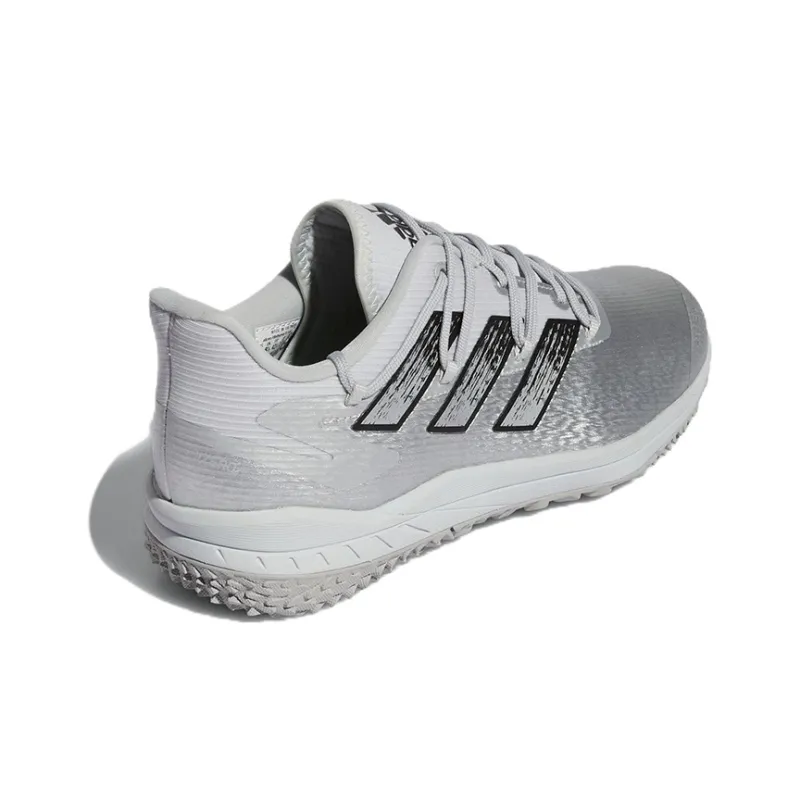 Adidas Afterburner 8 8 Turf Wear-Resistant Low-Top Training Shoes Men's Silver-3