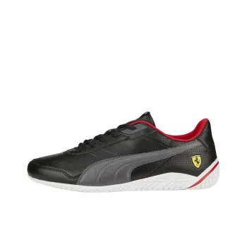 PUMA Scuderia Ferrari Rdg Cat 2.0 Anti-Slip Wear-Resistant Low-Top Training Shoes Unisex Black Gray White