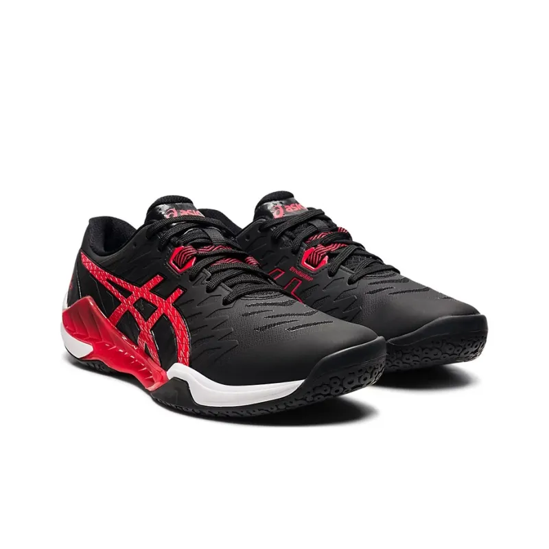 Asics Blast FF 2 2 Wear-Resistant Low-Top Training Shoes Unisex Black Red-2