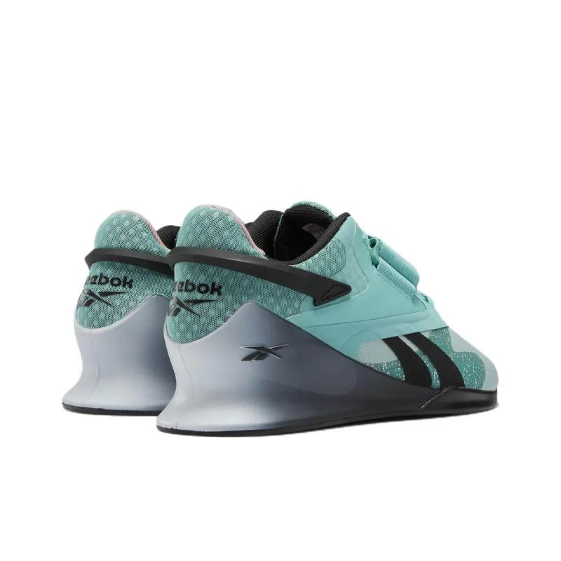 Reebok Legacy Lifter 2 Anti-Slip Wear-Resistant Low-Top Training Shoes Women's Blue Black-4