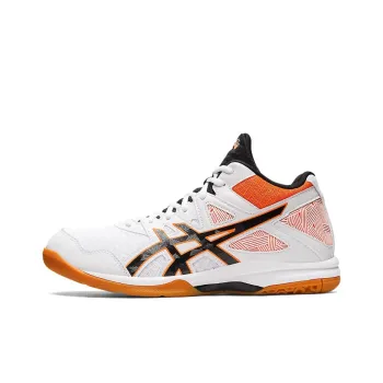 Asics Gel-Task 2 MT Cushioning Anti-Slip And Wear-Resistant Mid-Top Training Shoes Women's White Orange