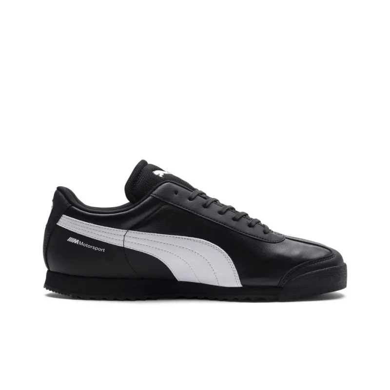 BMW x PUMA BMW M Series Roma Anti-Slip Wear-Resistant Low-Top Training Shoes Men's Black-1