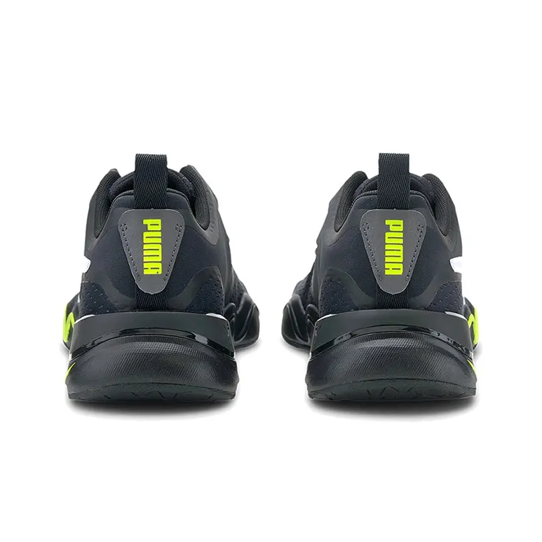 PUMA Zone Xt Low Top Running Shoes Black/Yellow/White-3
