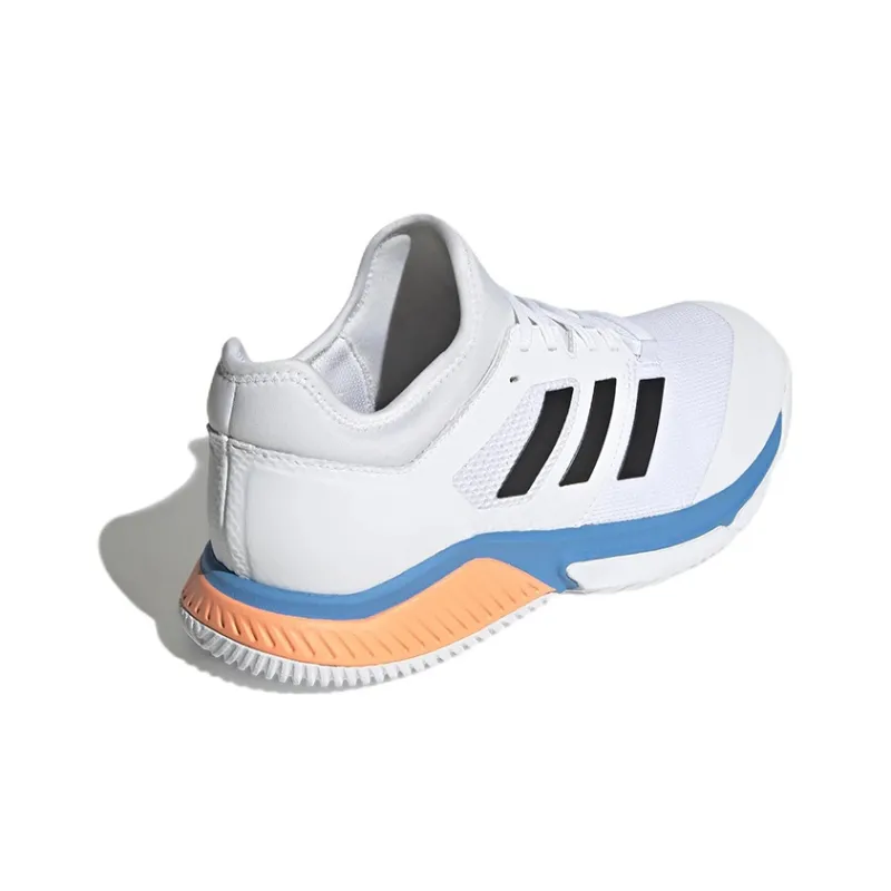 Adidas Court Team Bounce 'White Blue Orange'-3