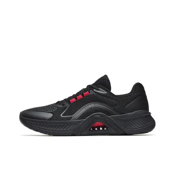 Anta Low Top Training Shoes Men's Black Red