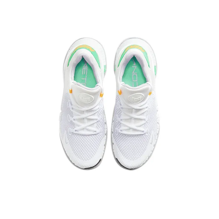 Nike Free Metcon 4 White Green Glow Women's-3