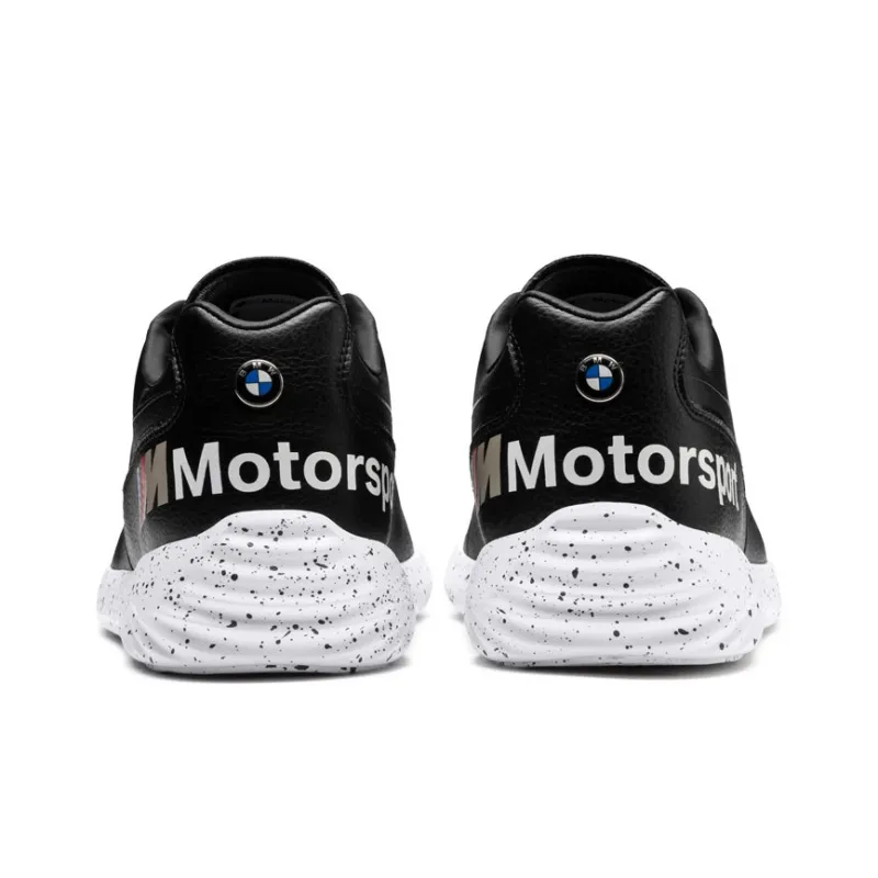 BMW x PUMA BMW Series Motorsport Speedcat Evo Anti-Slip Wear-Resistant Low-Top Training Shoes Men's Black-2
