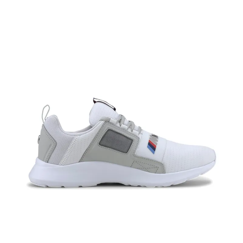 PUMA Bmw M Motorsport Wired Cage Low Top Running Shoes Grey/White-1
