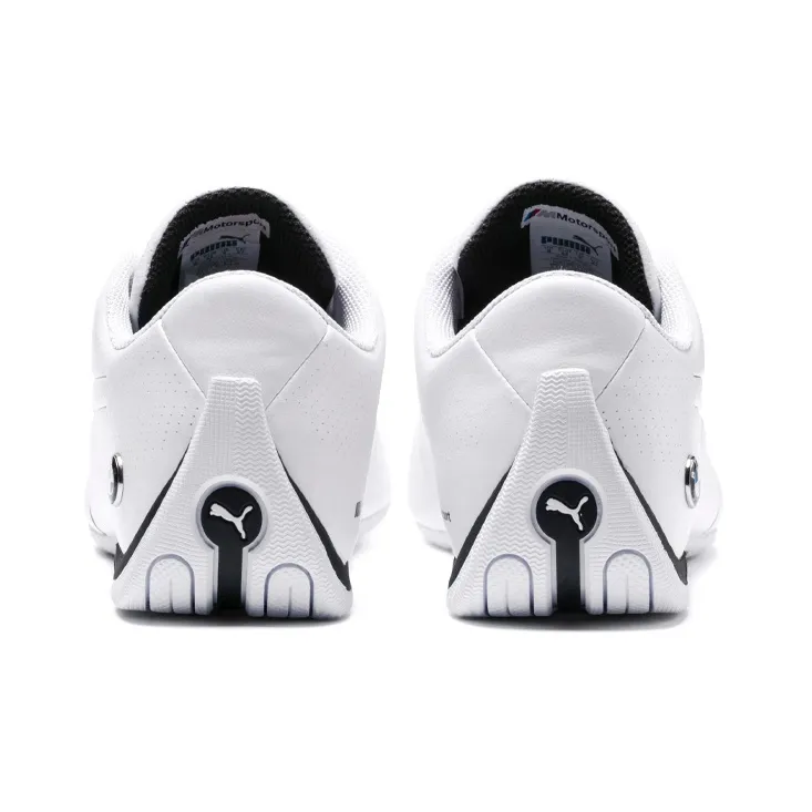 PUMA Mercedes Amg BMW MMS Future Cat Ultra Cushioned Slip Resistant Low Top Training Shoes Men's White-3