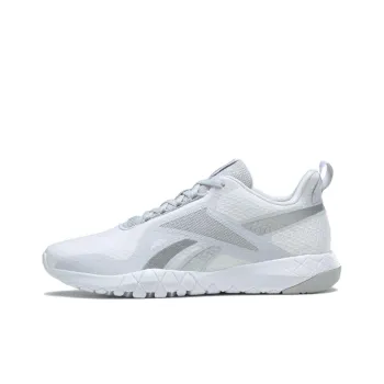 Flexagon Women's Reebok Force 3 Wide 'White Silver Metallic' Women's