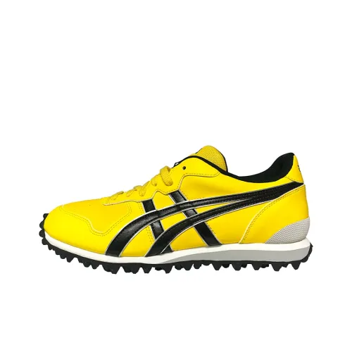 Asics Tiger Runner Training Shoes Men Low-Top Yellow/Black