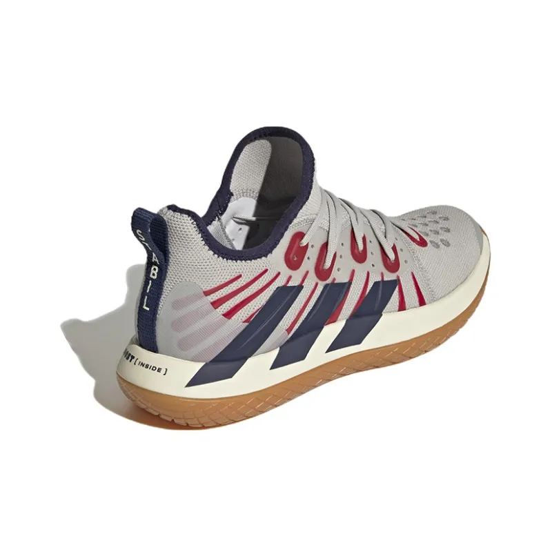 Adidas Stabil Next Gen 2.0 Training Shoes 'Grey Two / Team Navy / Red'-3