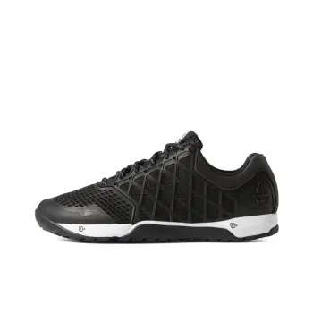 Reebok Cushioning Anti-Slip And Wear-Resistant Low-Top Training Shoes Women's Black White