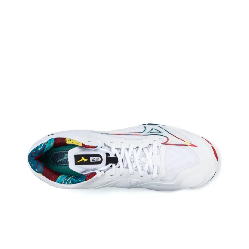 Mizuno Wave Lightning Z7 Mid 'White'-4