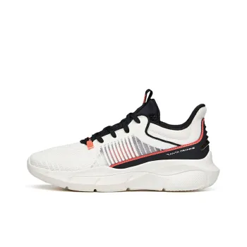 ANTA Training Shoes Women's Low Top Ivory White/Black/Dawn Red