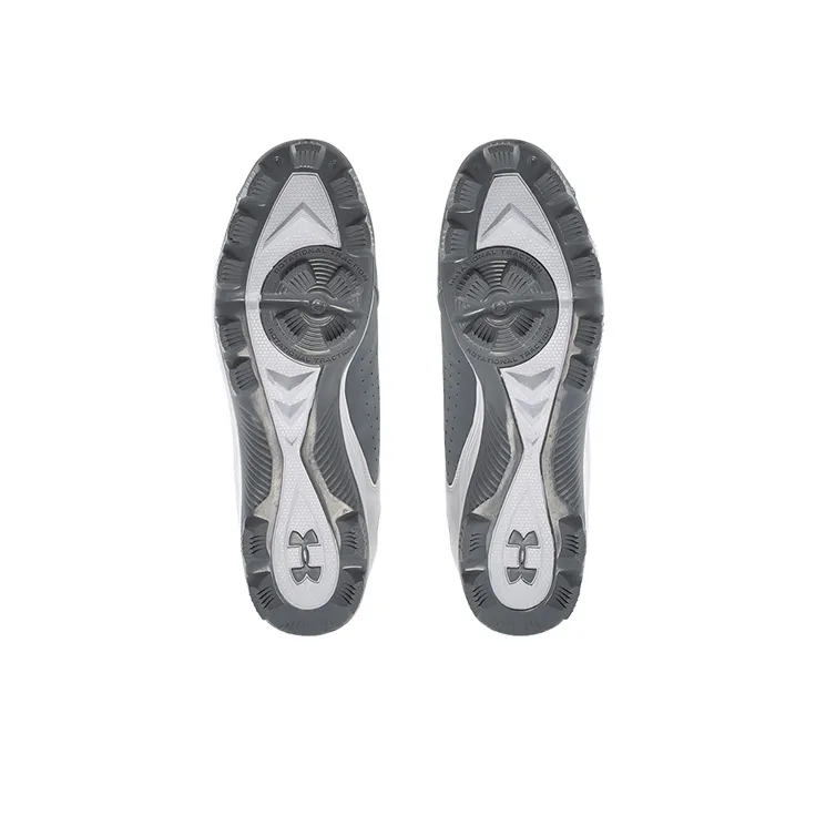 Under Armour Cushioned Anti-Slip Wear-Resistant Breathable Lightweight Low-Top Training Shoes Men's Gray-3
