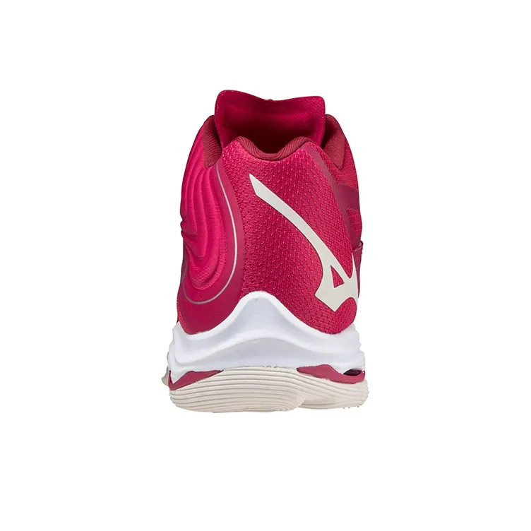 Mizuno Wave Lightning Z6 Training Shoes Unisex Mid-Top Red/White-3