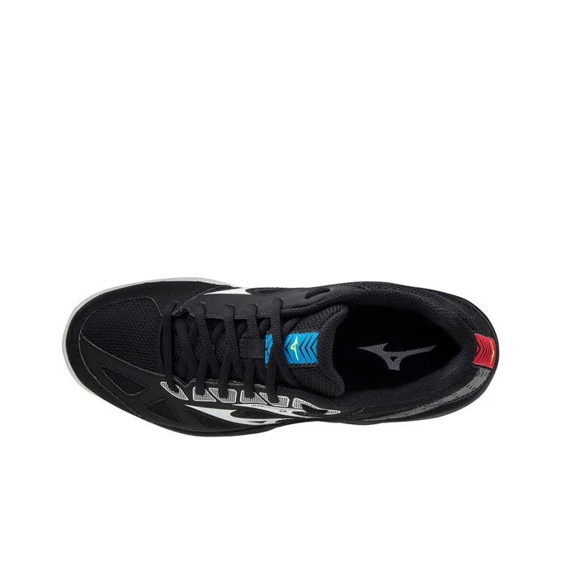Mizuno Cyclone Speed 2 Training Shoes Men Low-Top Black/White/Red-2