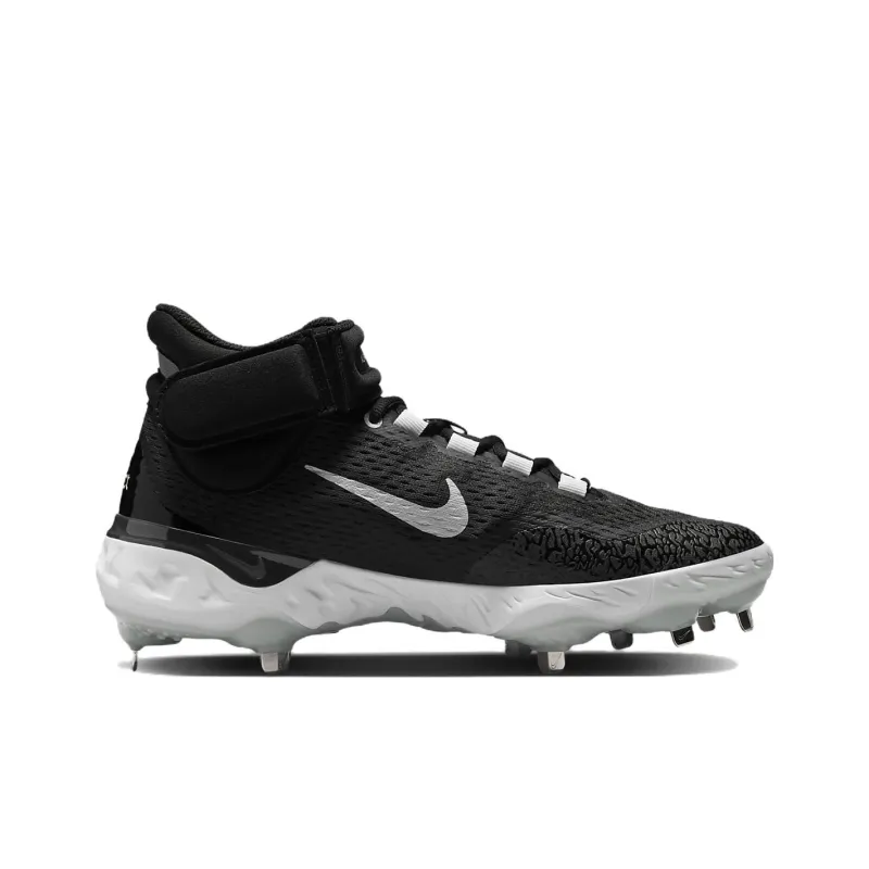 Nike Alpha Huarache Elite 4 Mid 'Black Dark Smoke Grey'-1