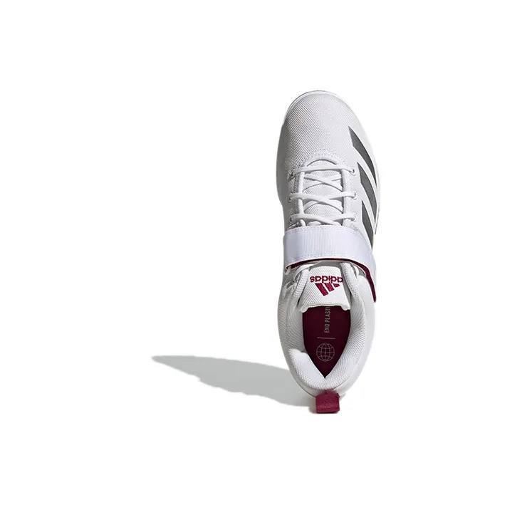 Adidas Powerlift 4 'White Legacy Burgundy'-4