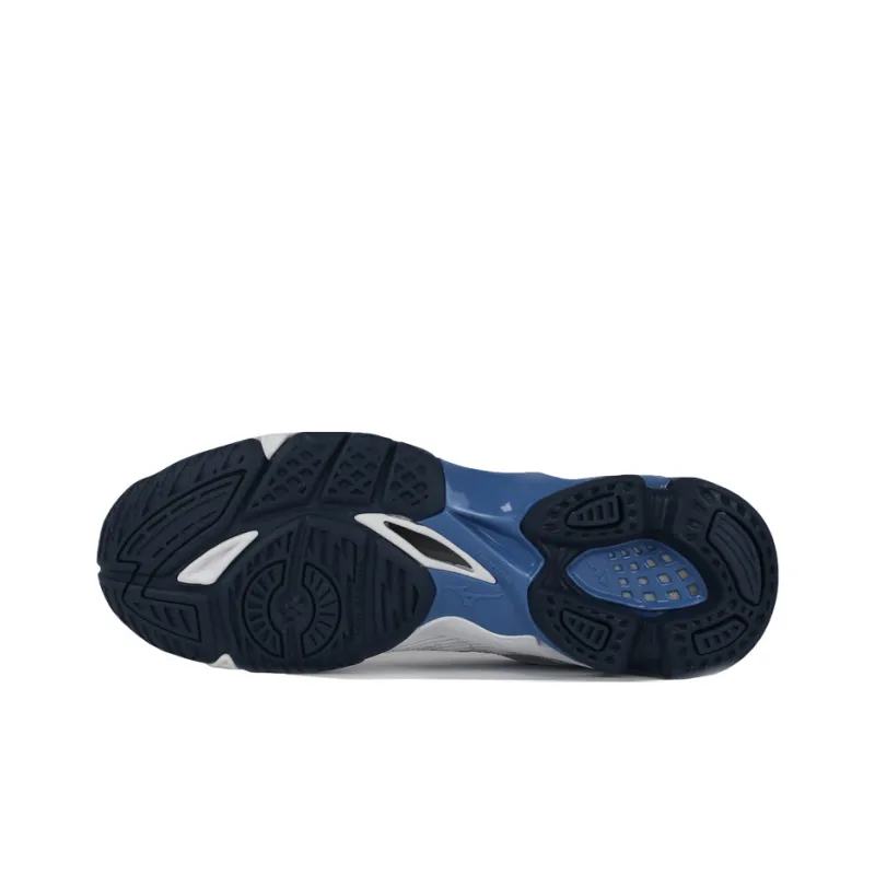 Mizuno Wave Voltage 'White Navy Blue'-4