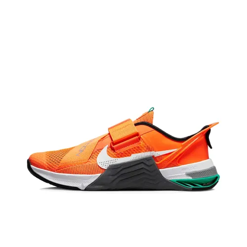 Nike Metcon 7 Training Shoes Men Low-Top Orange/White/Gray/Green