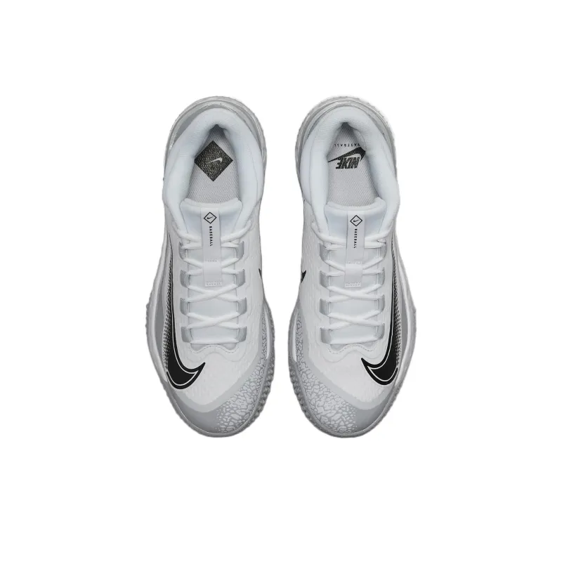 Nike Alpha Huarache Elite 4 Tf Turf 'White Wolf Grey'-3
