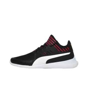 PUMA Ferrari Evo Cat Mace Low Top Running Shoes Black
