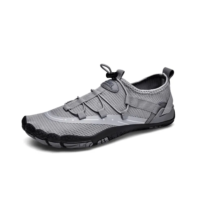 Jeep Anti Slip And Wear Resistant Lightweight Low Top Outdoor Shoes Men's Gray-2