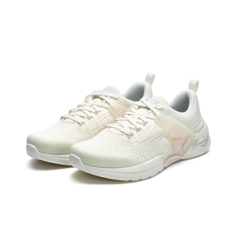 FILA Mind 5 Slip Resistant Breathable Low Top Training Shoes Women's Tofu White-2