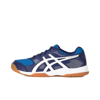 Asics Gel-Rocket 8 Wear-Resistant Low-Top Training Shoes Men's Blue White