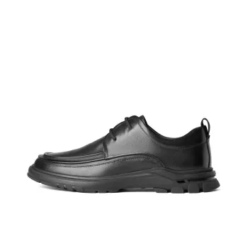 BELLE Casual Leather Shoes Men's Black