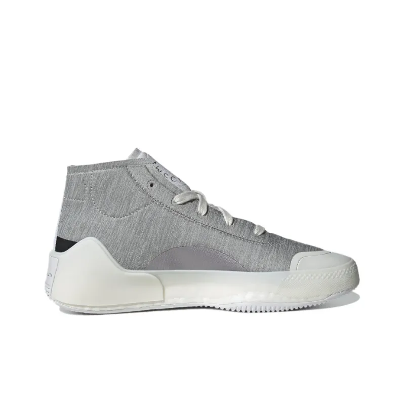 Adidas Treino Mid Heather X Stella McCartney 'Dark Gray White' Women's-1