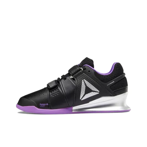 Reebok Legacy Lifter Low Top Weightlifting Shoes Black/Purple Women
s