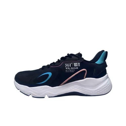 361° Training Shoes Women's Low-Top Obsidian Black/Pink Violet