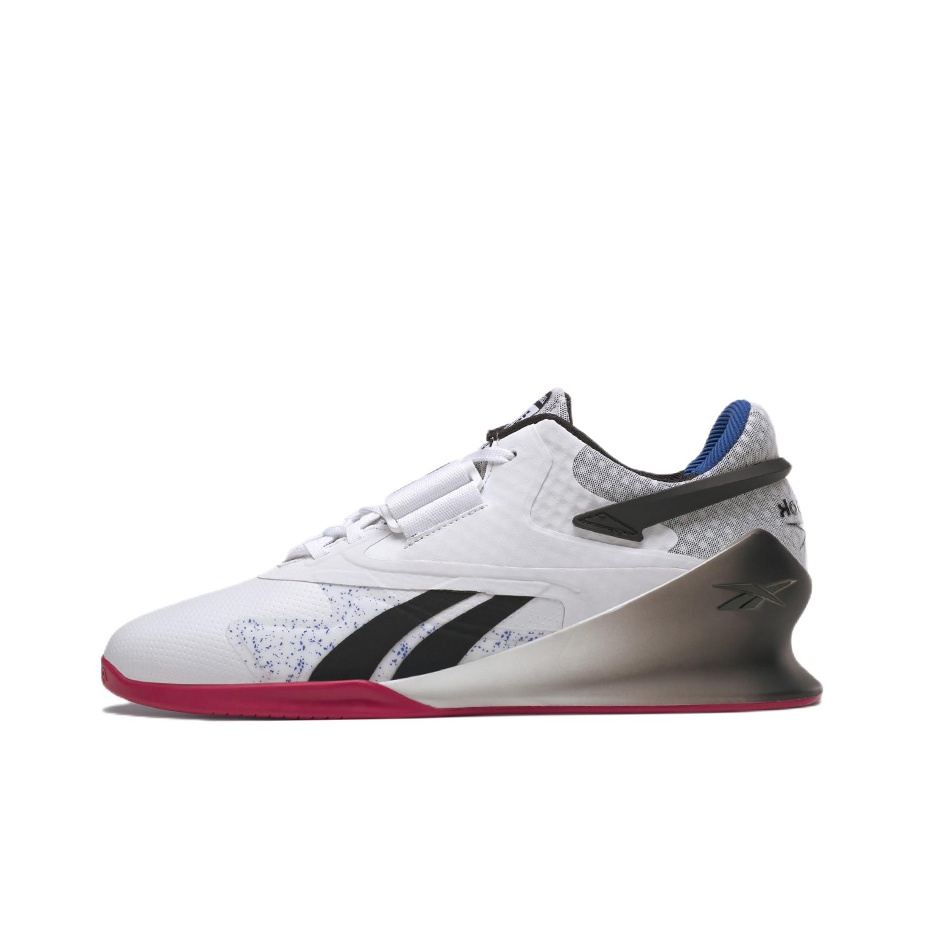 Amazon | Reebok(リーボック) メンズ Legacy Lifter Iii スニーカー, ブラック/ホワイト/スマッシュオレンジ。,  7.5 | スニーカー
