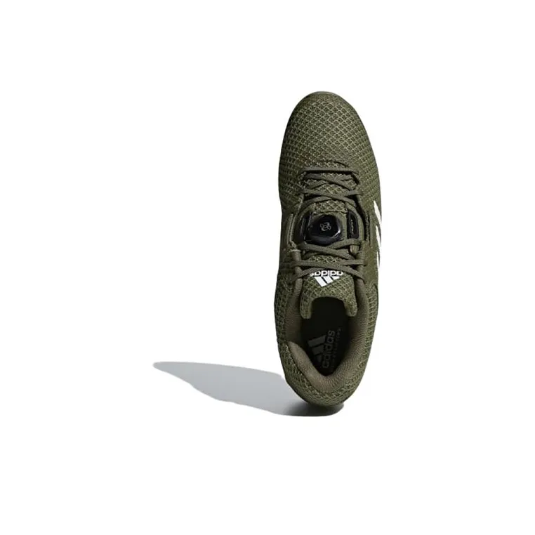 Adidas Wear-Resistant Low-Top Training Shoes Men's Olive Green-4
