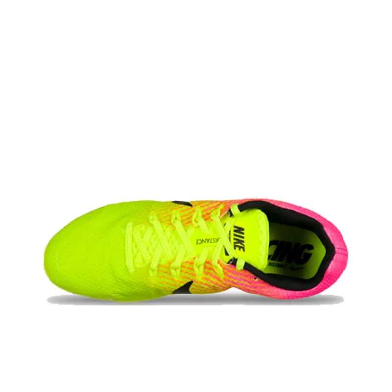 Nike Air Zoom Rival Distance Spikes 'Volt Pink'-2