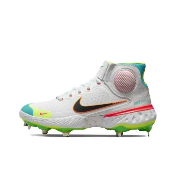 Nike Alpha Huarache Elite 3 Mid White Turbo Green