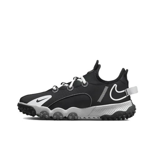Nike Future Field Cushioning Anti-Slip And Wear-Resistant Low-Top Training Shoes GS Black