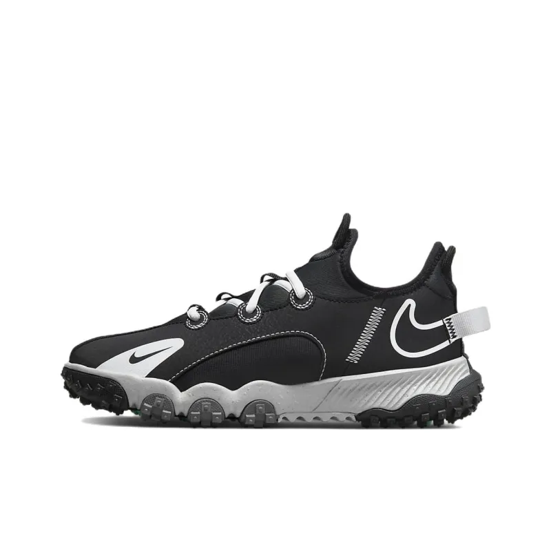 Nike Future Field Cushioning Anti-Slip And Wear-Resistant Low-Top Training Shoes GS Black-0