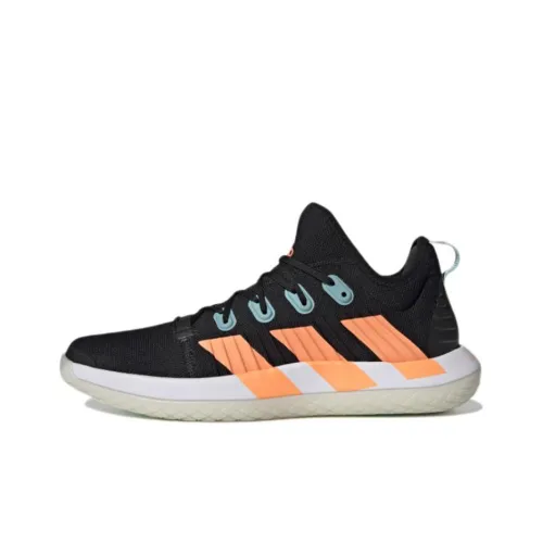 Adidas Stabil Next Gen Training Shoes Unisex Low-Top Black/Orange/White