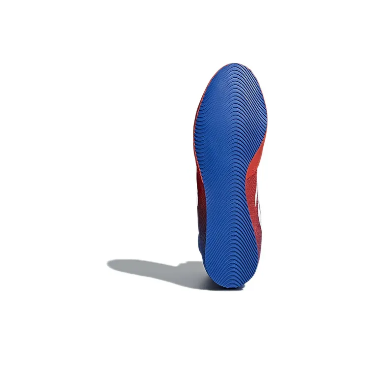 Adidas Box Hog Series Training Shoes Men High-Top Blue/Red-5