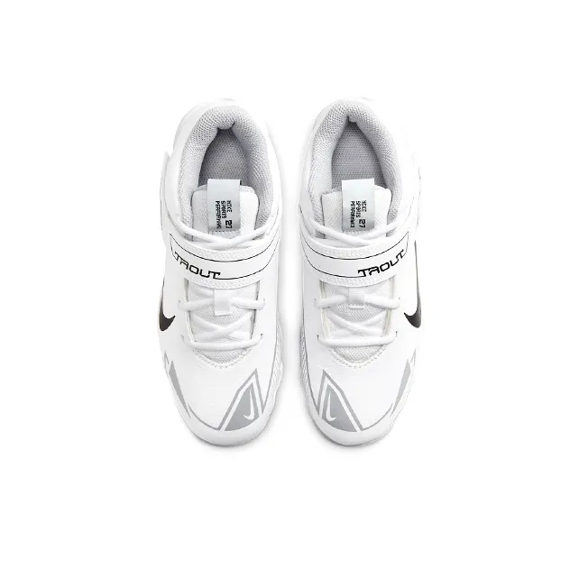 Nike Force Trout 8 Keystone 'White Black' Gs-3